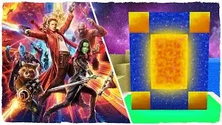HOW TO MAKE A PORTAL TO GUARDIANS OF THE GALAXY DIMENSION - MINECRAFT