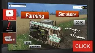 FS15 Mod Showcase - MB Trac1600FL [eng]