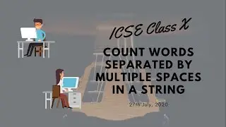 String Related Programs: Count number of words separated by multiple spaces in a String [Code]