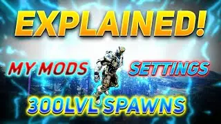 ARK EXPLAINED! How to install mods in Ark Tutorial + My Ark Pc Settings & Mods in Telugu| SRK GAMING