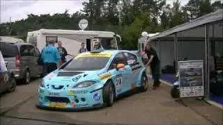 Seat Leon Cupra from Brax Racing during Superleague Formula at Circuit Zolder