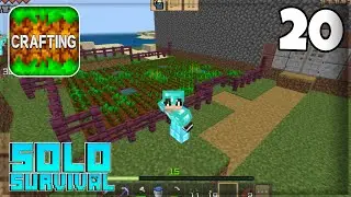 Making a Better Farm In Crafting And Building | Solo Survival | EP-20 | Drago Boy