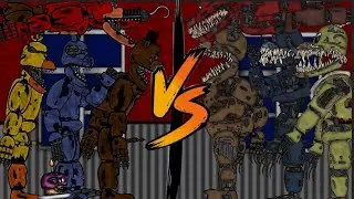 Nightmares VS Corrupted Dc2 Animation Fnaf