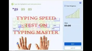 typing master video in style typing speed 