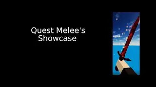 All Dev Melee's Showcase | Arsenal Roblox