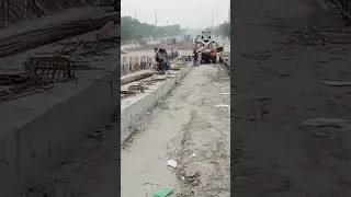 flyover counter slab concrete work #2024 #viralvideo #shortvideo