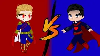 Homelander{THE BOYS} VS Superman{INJUSTICE} Trailer (GACHA CLUB)
