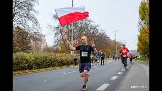 Film z atestacji trasy Gdyńskiego Biegu Niepodległości 2024