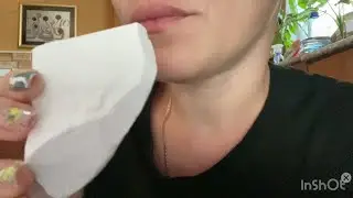 «Зефира» хрустоЧавк. Асмр//Asmr chalk.