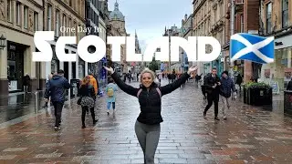 I Visited Glasgow, Scotland for 1 Day! 🏴󠁧󠁢󠁳󠁣󠁴󠁿 (Worth It??)