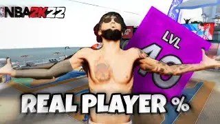 Playing 2K22 With REAL PLAYER PERCENTAGE