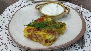 Запеканка из кабачков. Кабачковая запеканка.