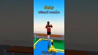 FLASHY wizard combo (Roblox project smash)