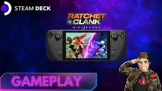 Ratchet and Clank Rift Apart Gameplay on Steam Deck #ratchetandclank #steamdeck #playstation