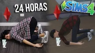 IMITEI MEU 'Sim' (The Sims 4) POR 24 HORAS!!!