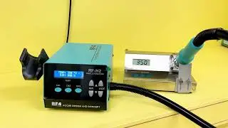 RF4 Hot Air Gun Soldering Station Digital Display Intelligent BGA Rework Station  PCB Chip Repair H2