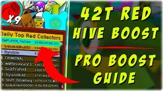 How I Did Make 40T as a Red Hive in Bee Swarm Simulator Roblox