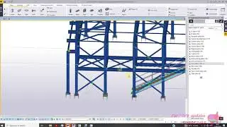 Beam Splice Connection in Tekla Structures