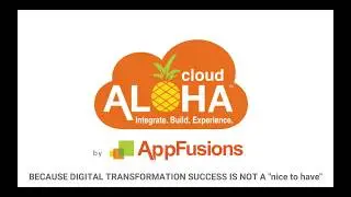 AppFusions AlohaCloud DEMO for 20/20 Vision, and 2020 Modern Digital Experiences