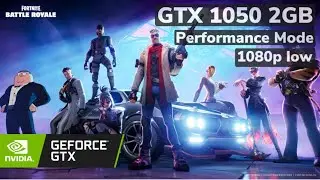 GTX 1050 2GB | i5 4570 | Fortnite Performance Mode LOW | Chapter 5
