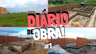 Diário de Obra #1 - Começando a Construir Minha Casa do Zero!