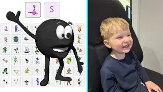 Just Turned 2 Years Old - saying the IPA Phonemies - the English Speech Sounds! SpeechSoundPlay.com