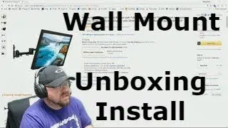 Unboxing / Install /Mount It! MI-4151 Full-Motion TV Wall Mount Bracket - Up 42