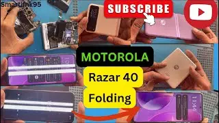 Motorola razar 40 display replacement & motherboard replacement || full video || smartlink 2024