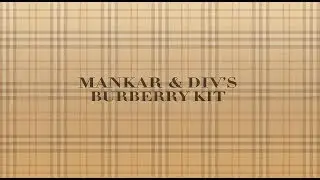 Mankar & Div's Burberry Drumkit