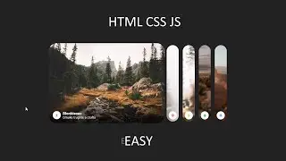 📦🚀You wont believe how easy it is to make box slider using Pure HTML CSS JS