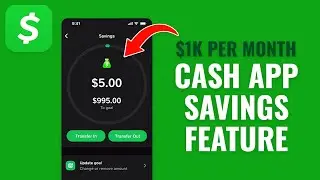 How to Use Cash App SAVINGS Feature