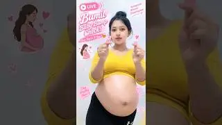 LIVE BUMIL: Baby Bump Check! How Big Is It Now? 😍 