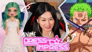 I made Anime Characters in Dress to Impress!