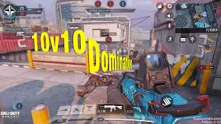 Call of Duty Mobile : 10v10 Domination Gameplay (No Commentary)