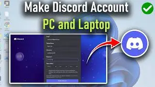 How To Create Discord Account On Laptop / PC | Full Guide