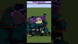 Warden Army Vs Ender Guardian in Minecraft 