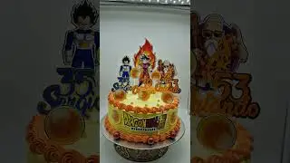 Pastel con dragón ball zeta