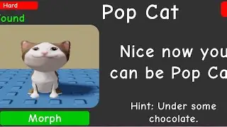 How To Get The “Pop Cat Floppa” | Find The Floppa Morphs 