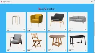 Ecommerce Website Using CSS