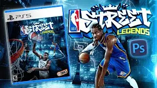 I Made a NBA Street Game Cover in Photoshop!