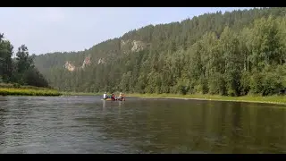 По реке Ай.