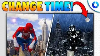 How to Change Time of Day in Spider-Man 2 EASILY! (& WEATHER!)