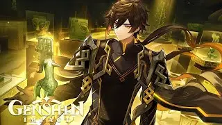 Zhongli Looks Majestic in Archon Outfit