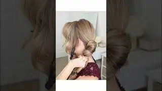 EASY ✨ Old Hollywood updo 