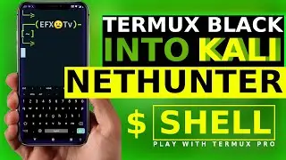 Customize Termux Black Shell Make Termuxterminal Look Like Kali Linux Nethunter