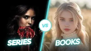 The Vampire Diaries: books VS series according to AI