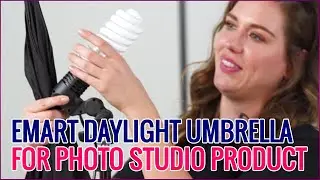 Emart 400W 5500K Umbrella Kit for Photo Studio Product, Portrait and Video Shoot Photography