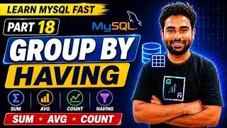 MySQL GROUP BY and HAVING Clause Tutorial in MySQL | SQL GROUP BY Explained with Examples | Part 18