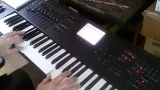 Yamaha Motif XF 7 With 8 Layers Arpeggiator