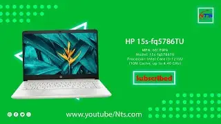 HP 15s-fq 5786tu Core i3 12th Gen 15.6
